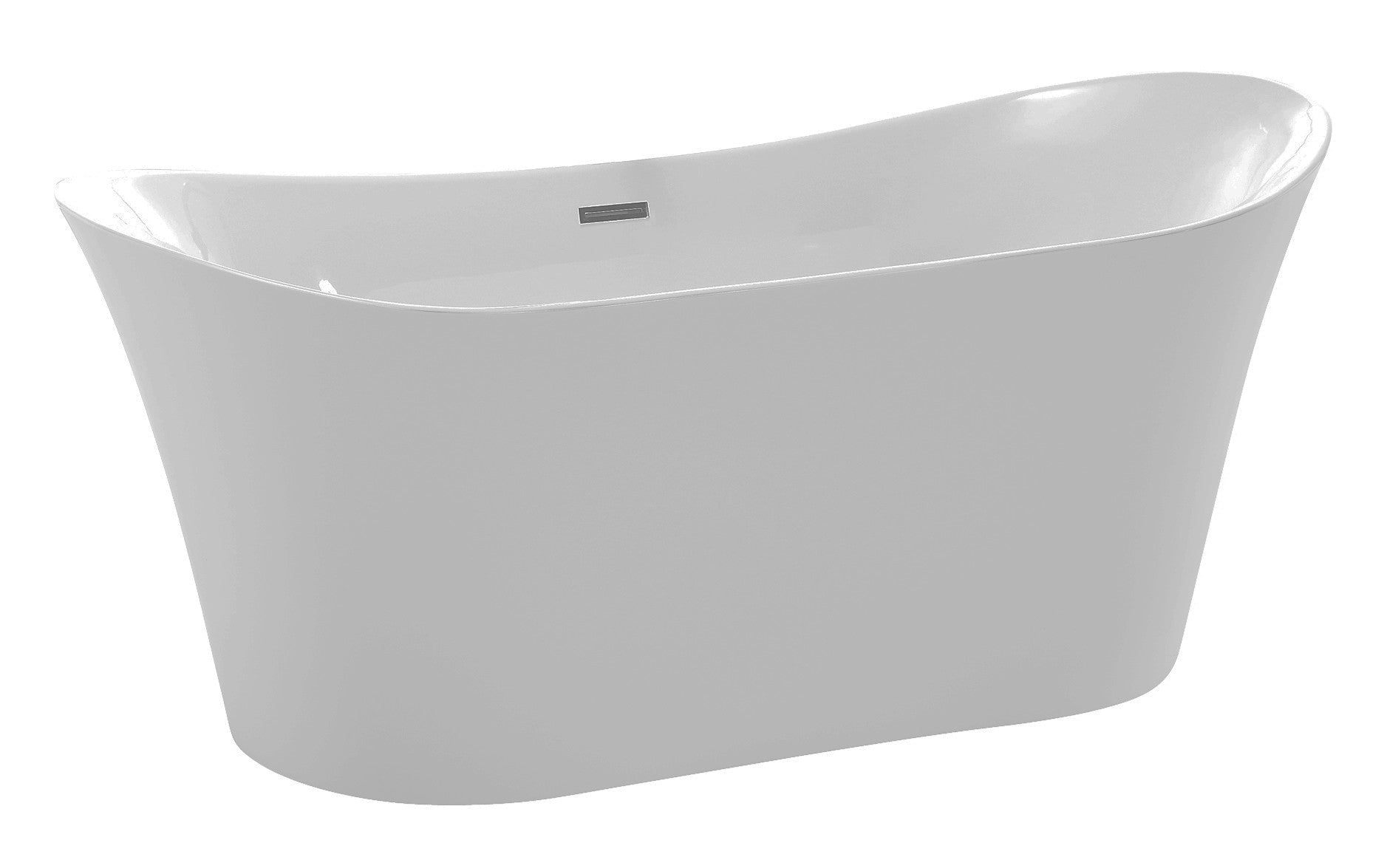 ANZZI Series 5.58 ft. Freestanding Bathtub ANZZI