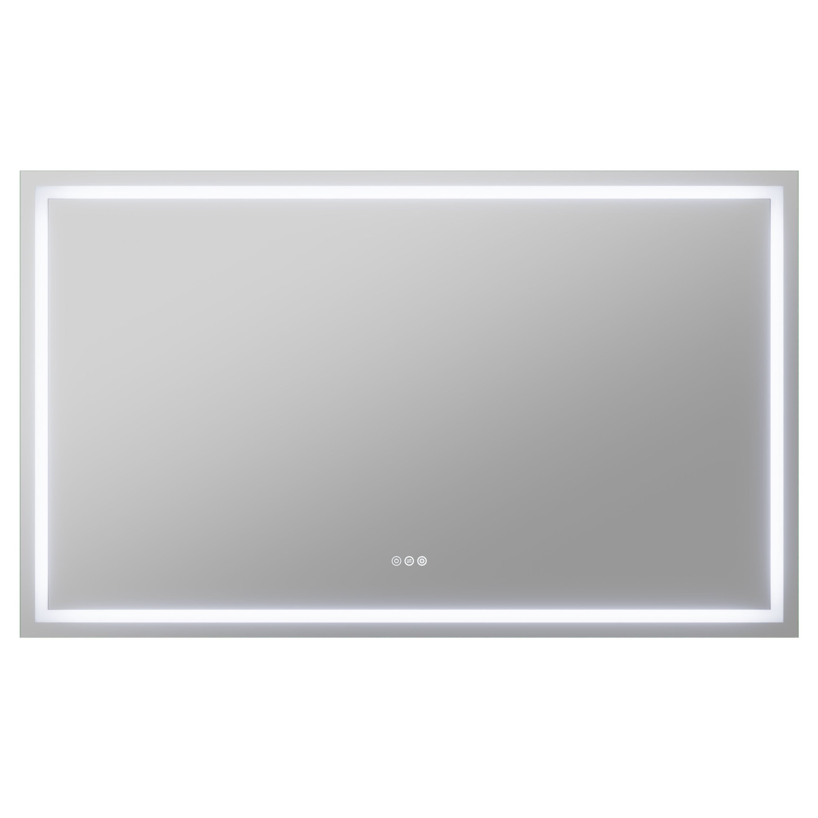 ANZZI 36-in. x 60-in. Frameless LED Front/Back Light Bathroom Mirror w/Defogger ANZZI