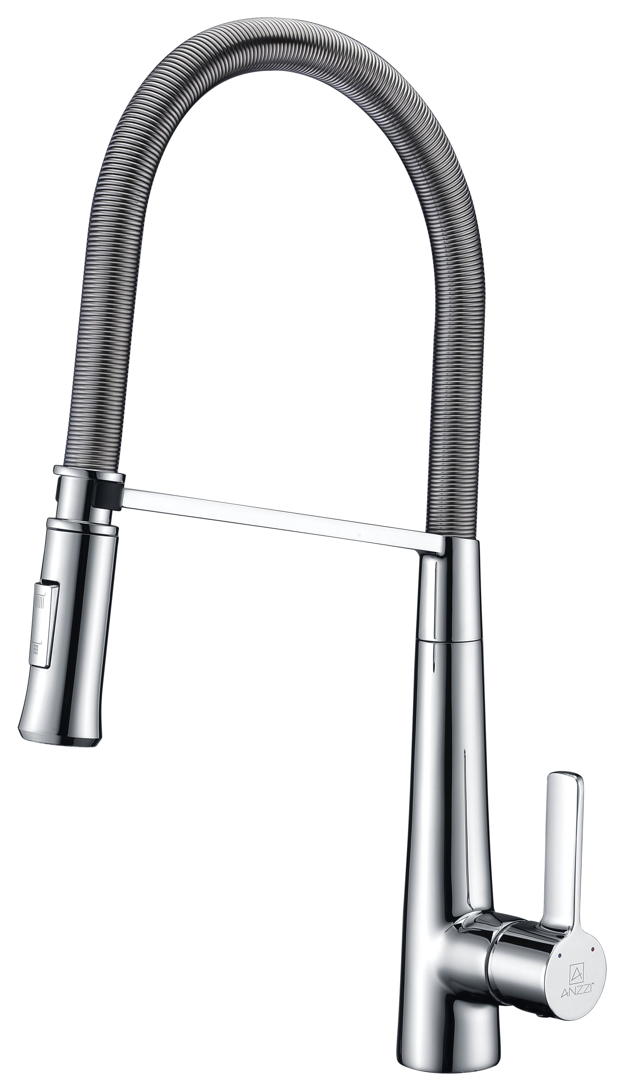 ANZZI  Apollo Single Handle Pull-Down Sprayer Kitchen Faucet ANZZI