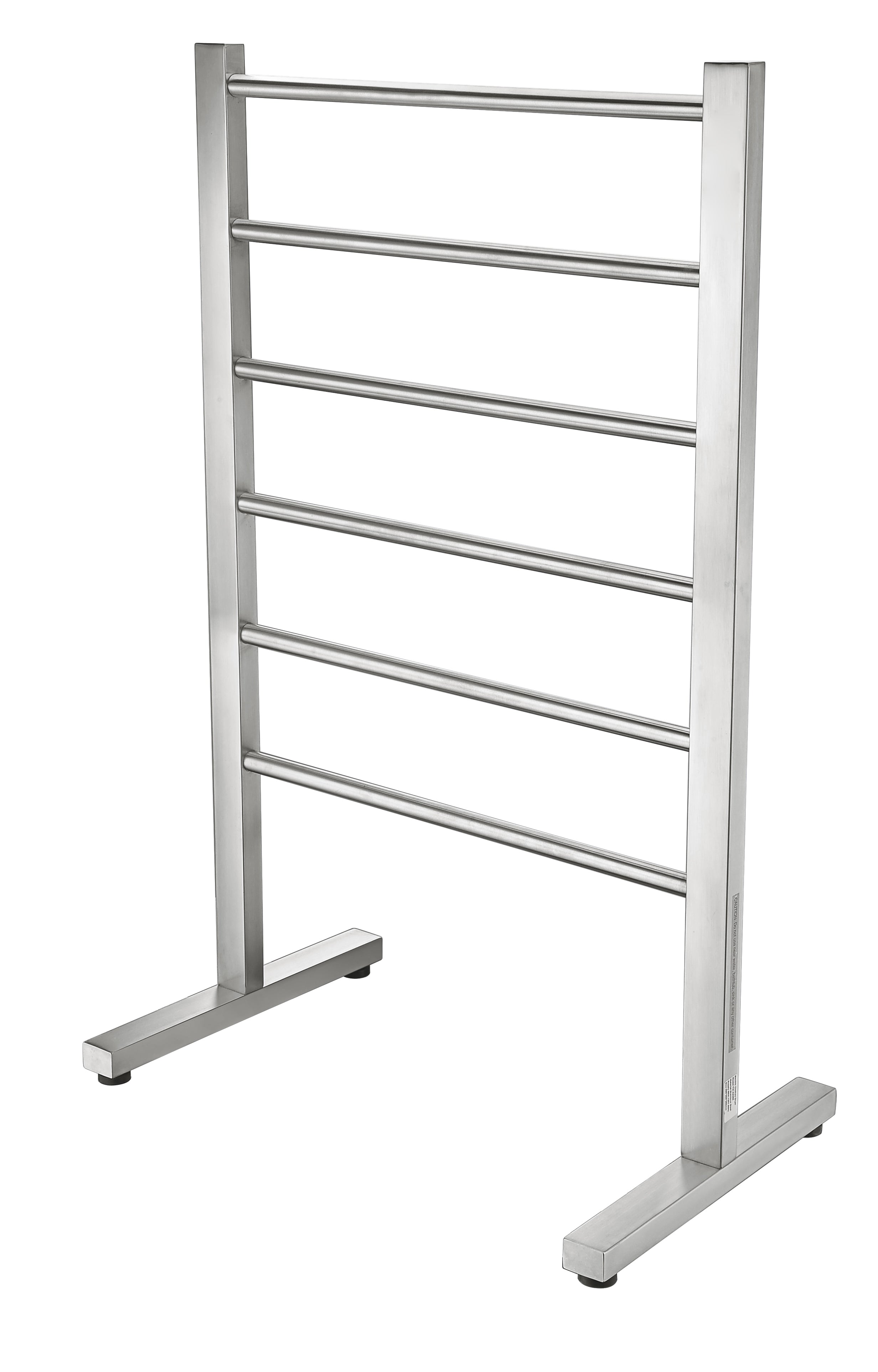 ANZZI  Riposte Series 6-Bar Stainless Steel Floor Mounted Electric Towel Warmer Rack ANZZI