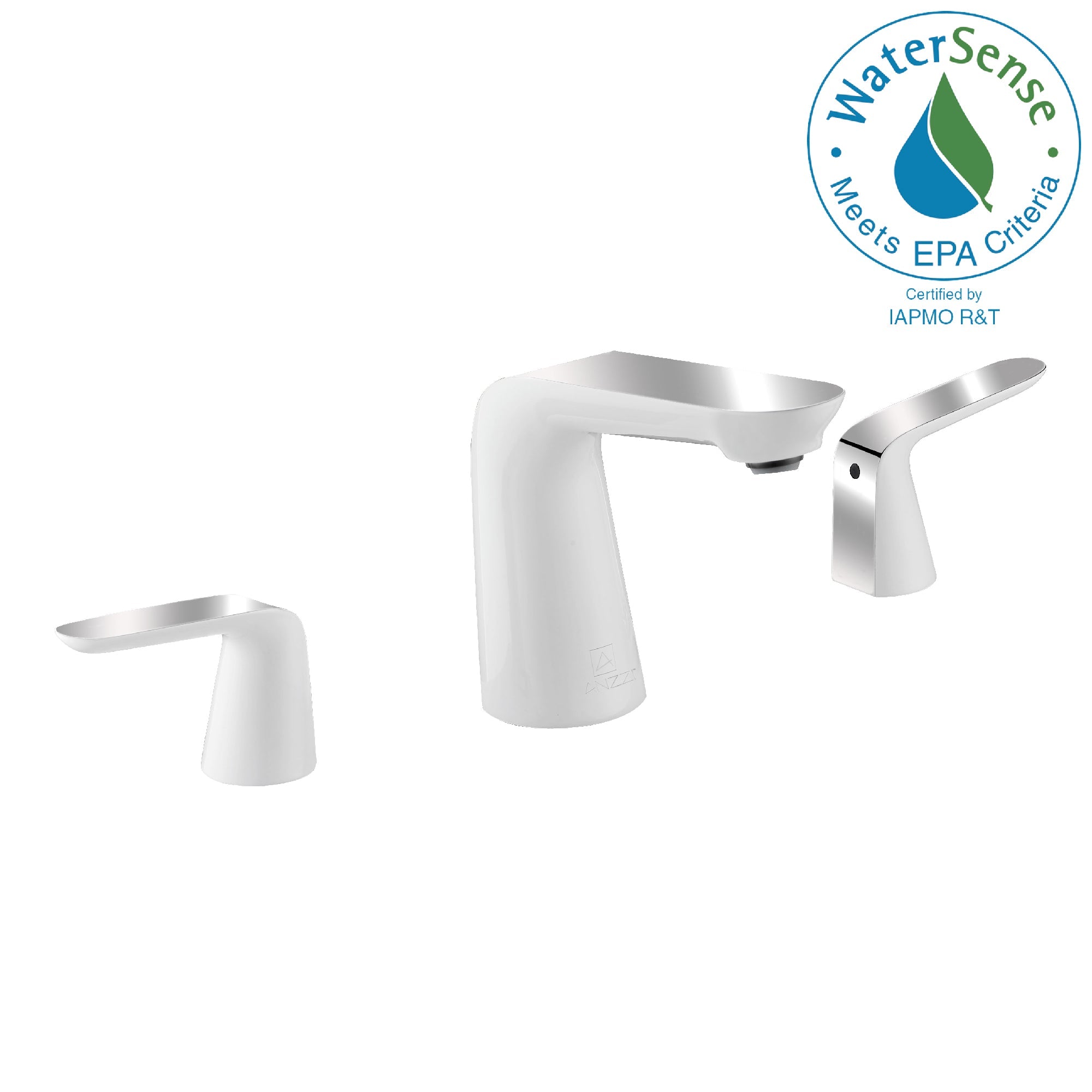 ANZZI  Pendant Series 8 in. Widespread 2-Handle Low-Arc Bathroom Faucet ANZZI
