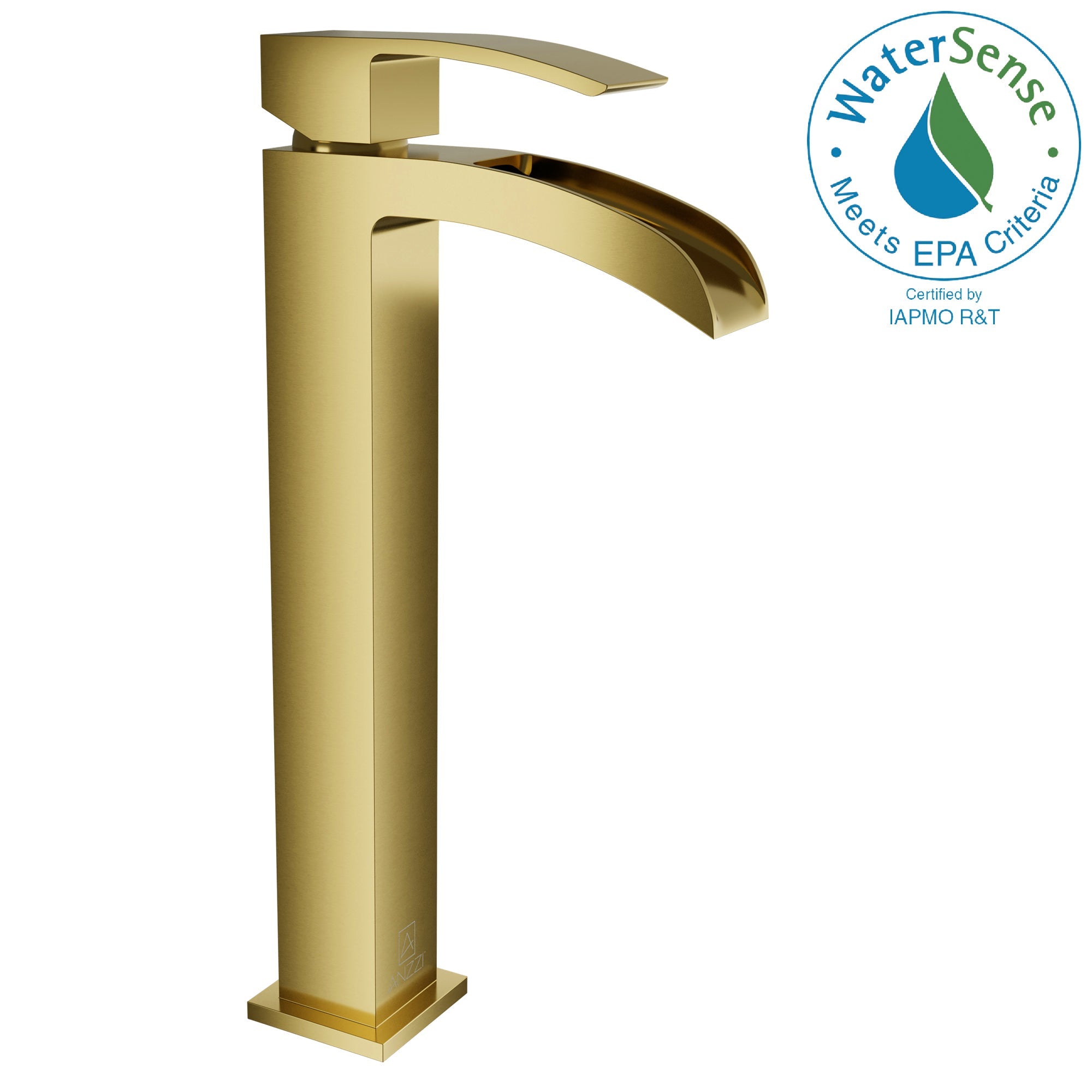 ANZZI  Key Series Single Hole Single-Handle Vessel Bathroom Faucet ANZZI