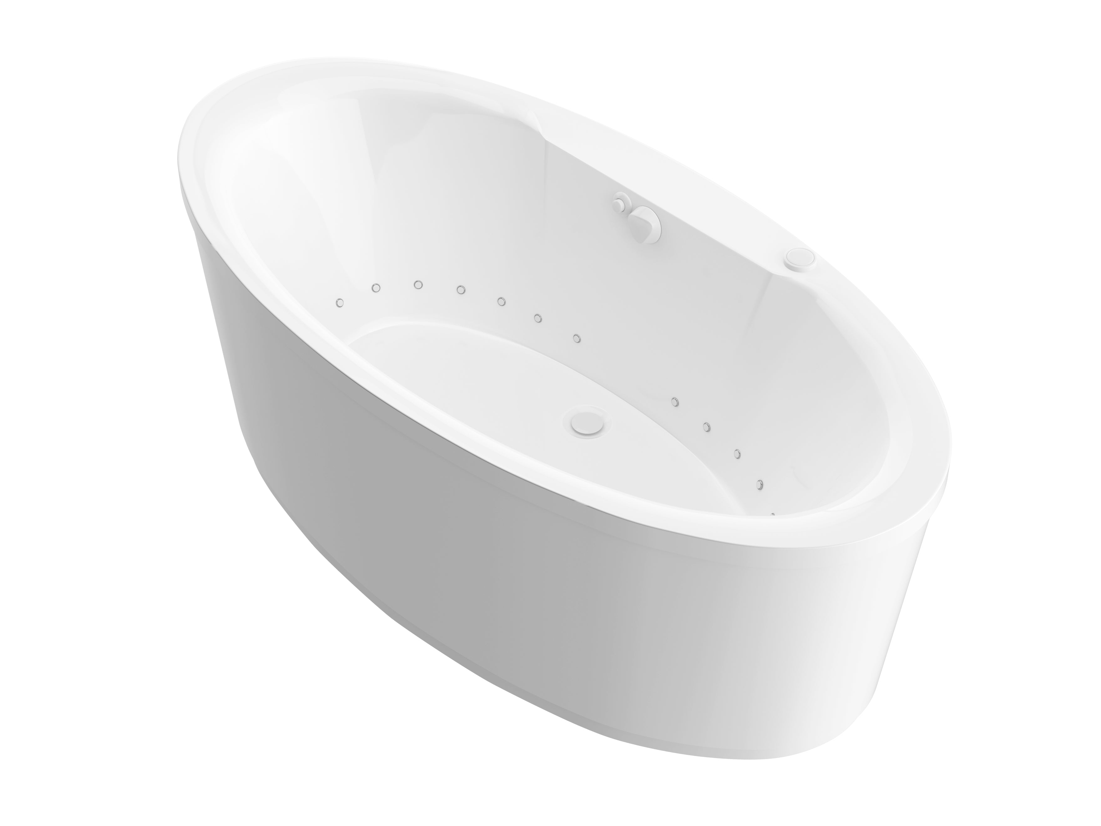 Blanco Ikon 33" Apron Single Bowl Farmhouse Sink Blanco