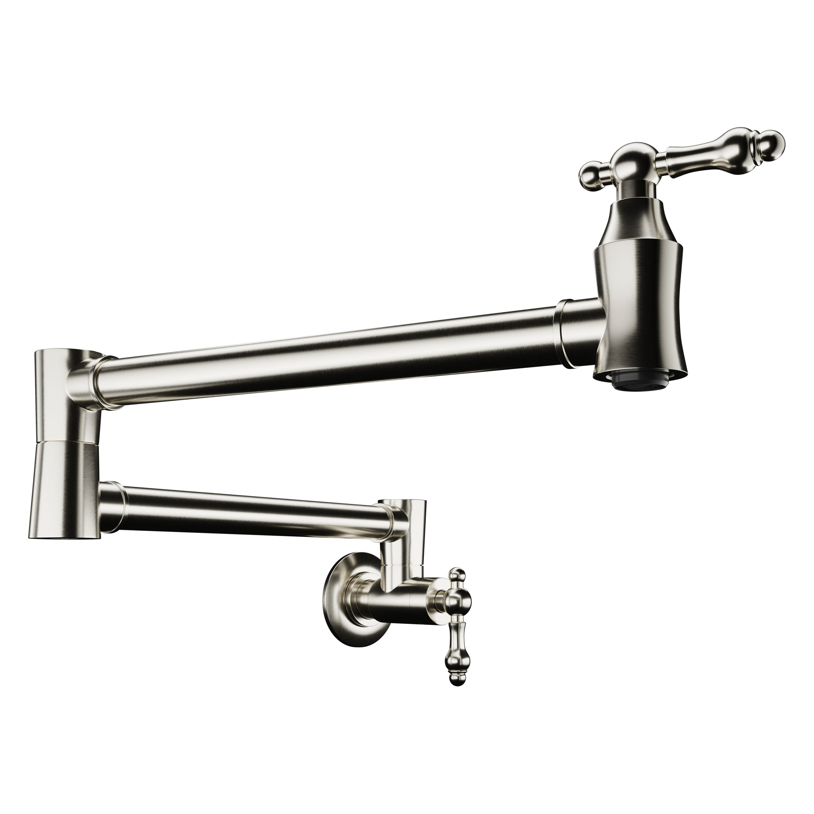 ANZZI  Marca 360-Degree 24" Wall Mounted Pot Filler with Dual Swivel ANZZI