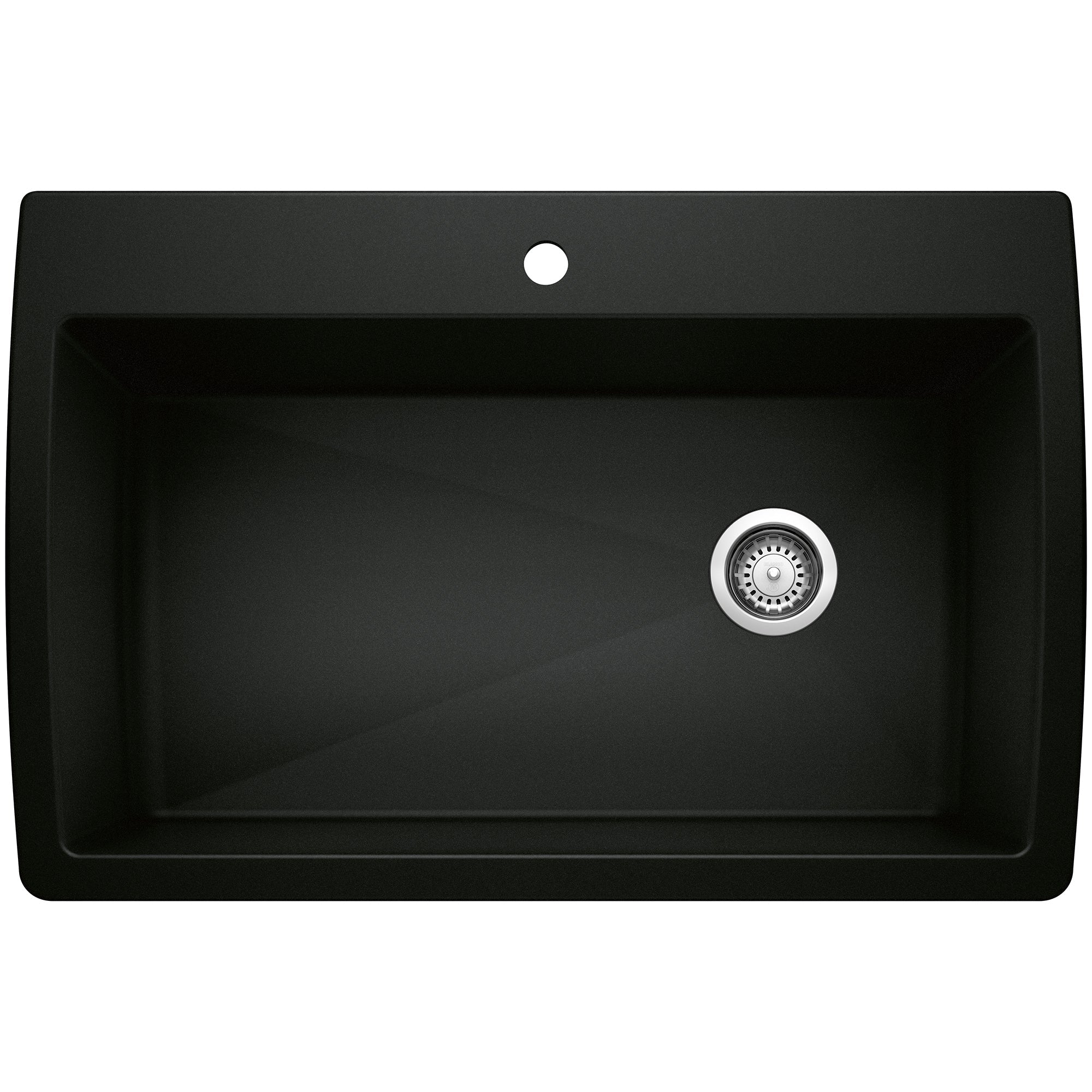 Blanco Diamond SILGRANIT 33.5" Super Single Dual Mount Kitchen Sink BLANCO