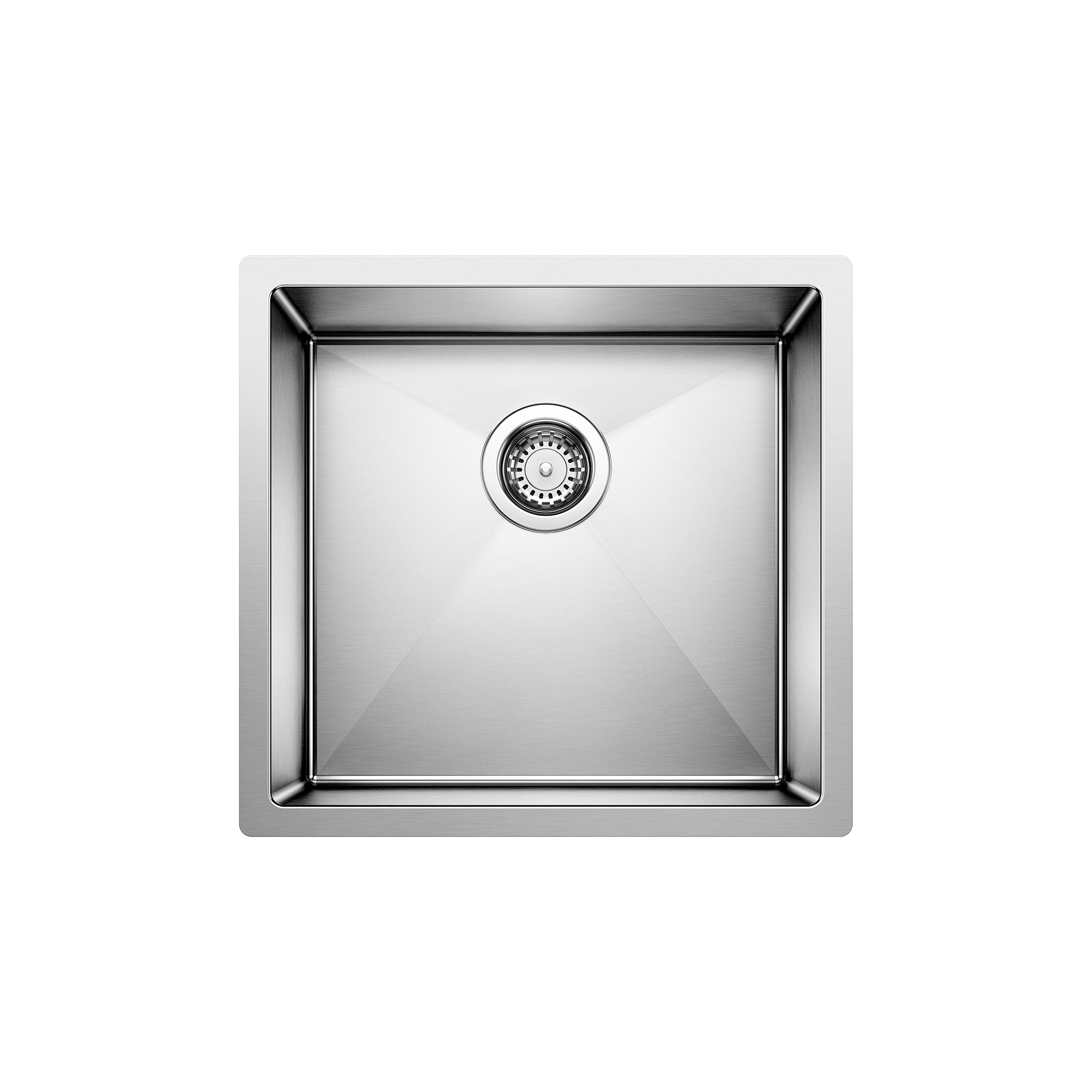 Blanco Precision R10 19" Single Bowl Undermount Stainless Steel Kitchen Sink Blanco