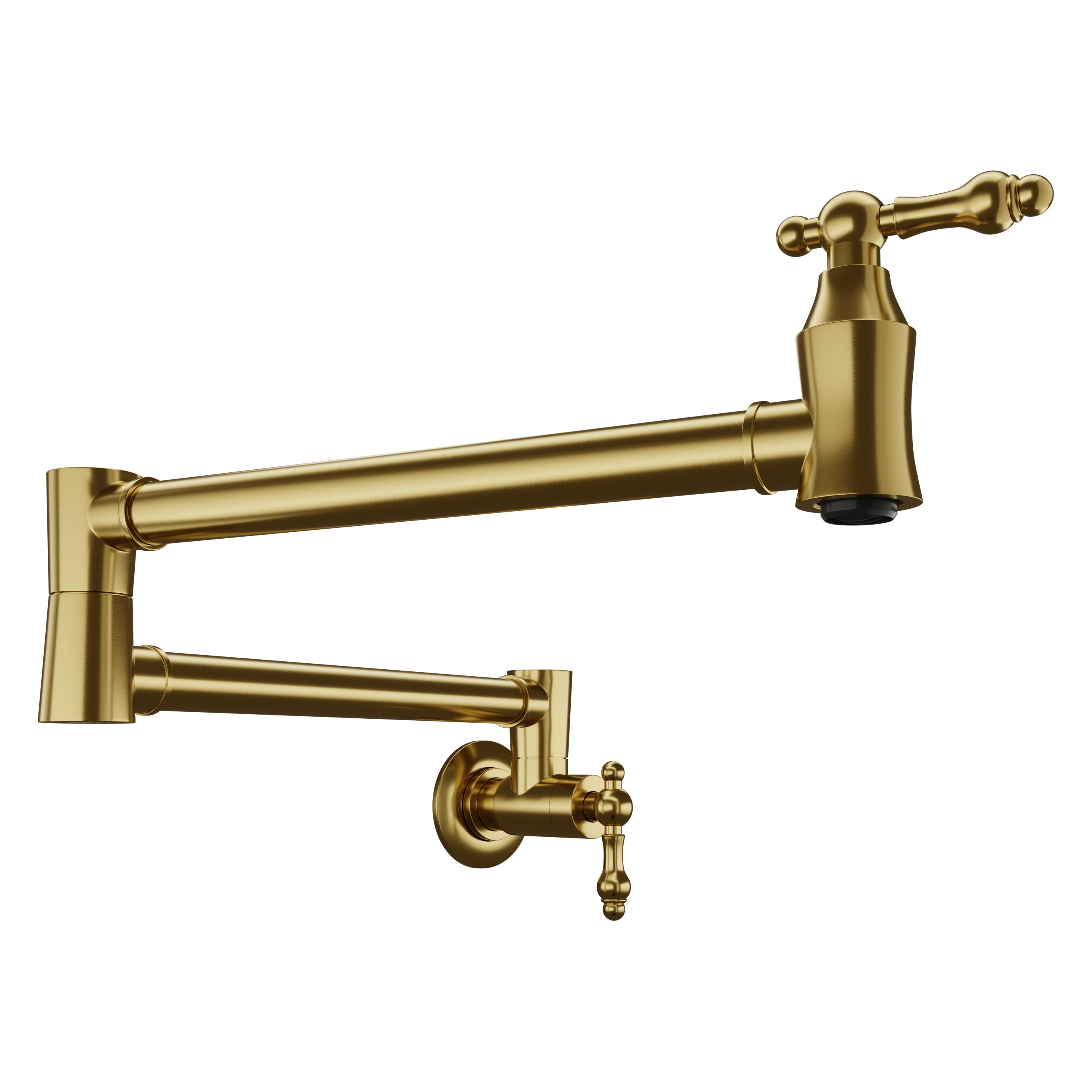 ANZZI  Marca 360-Degree 24" Wall Mounted Pot Filler with Dual Swivel ANZZI