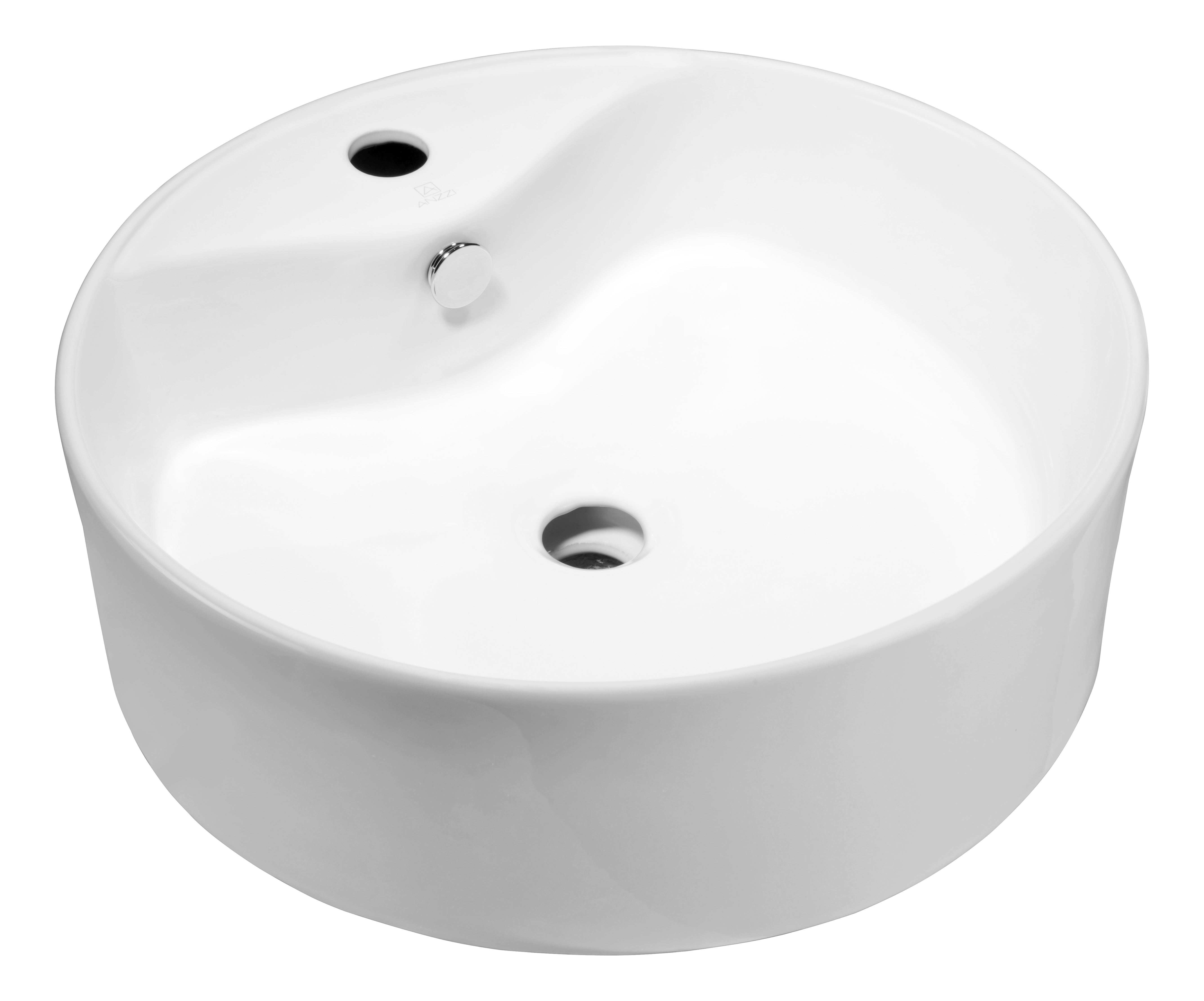 ANZZI  Vitruvius Series Ceramic Vessel Sink ANZZI