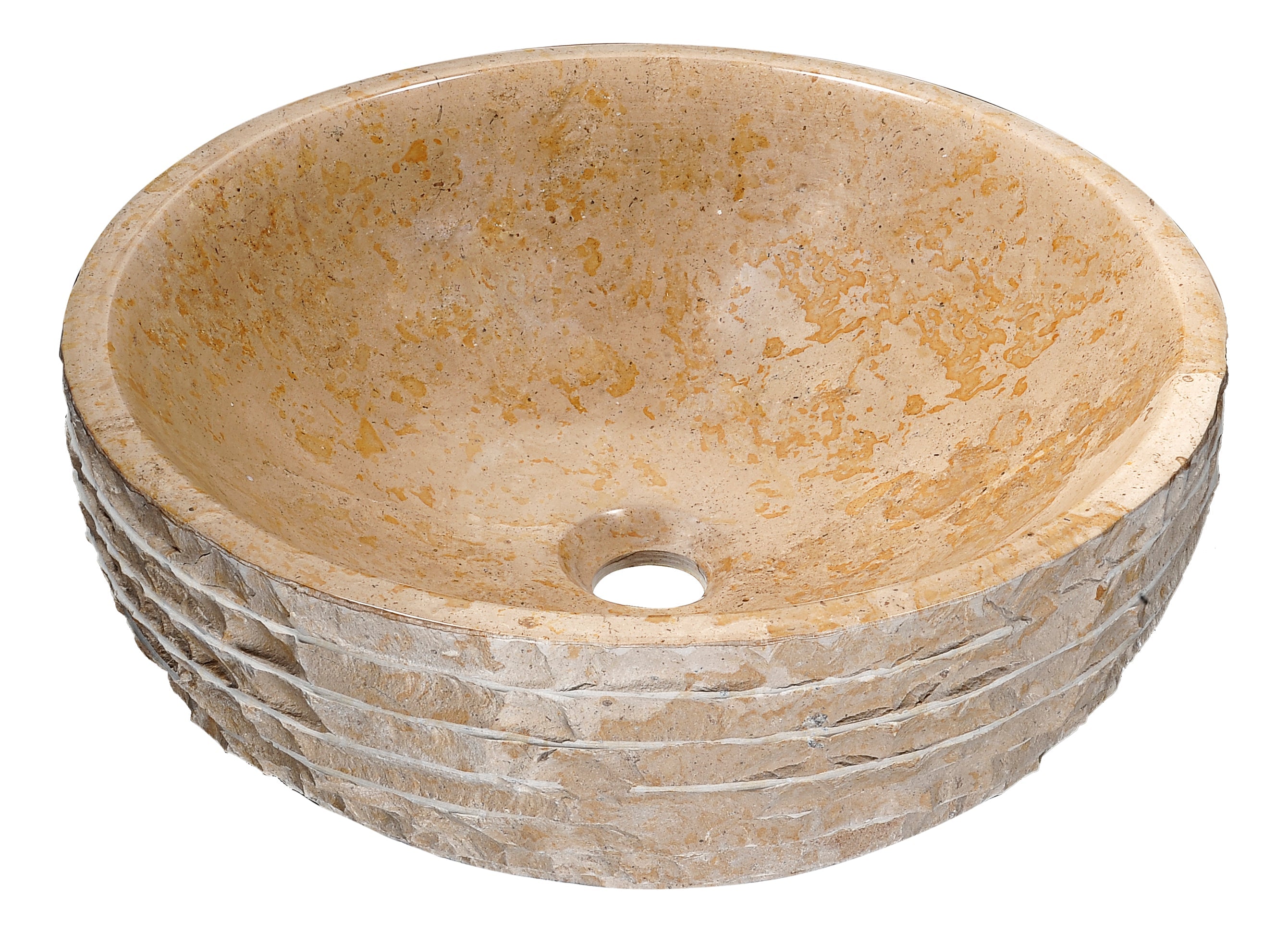 ANZZI  Desert Chalice Natural Stone Vessel Sink ANZZI
