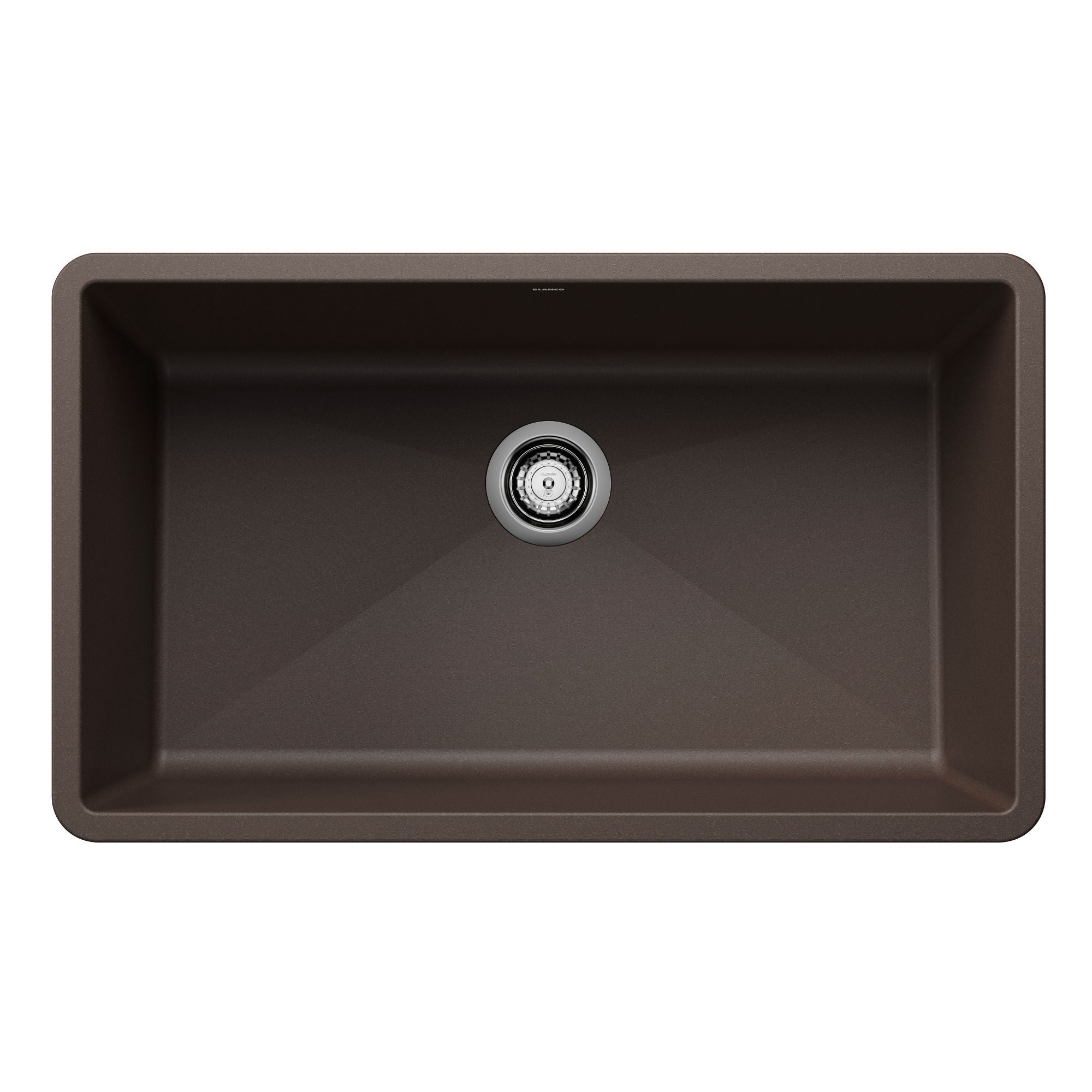 Blanco Precis SILGRANIT 32" Super Single Undermount Kitchen Sink BLANCO