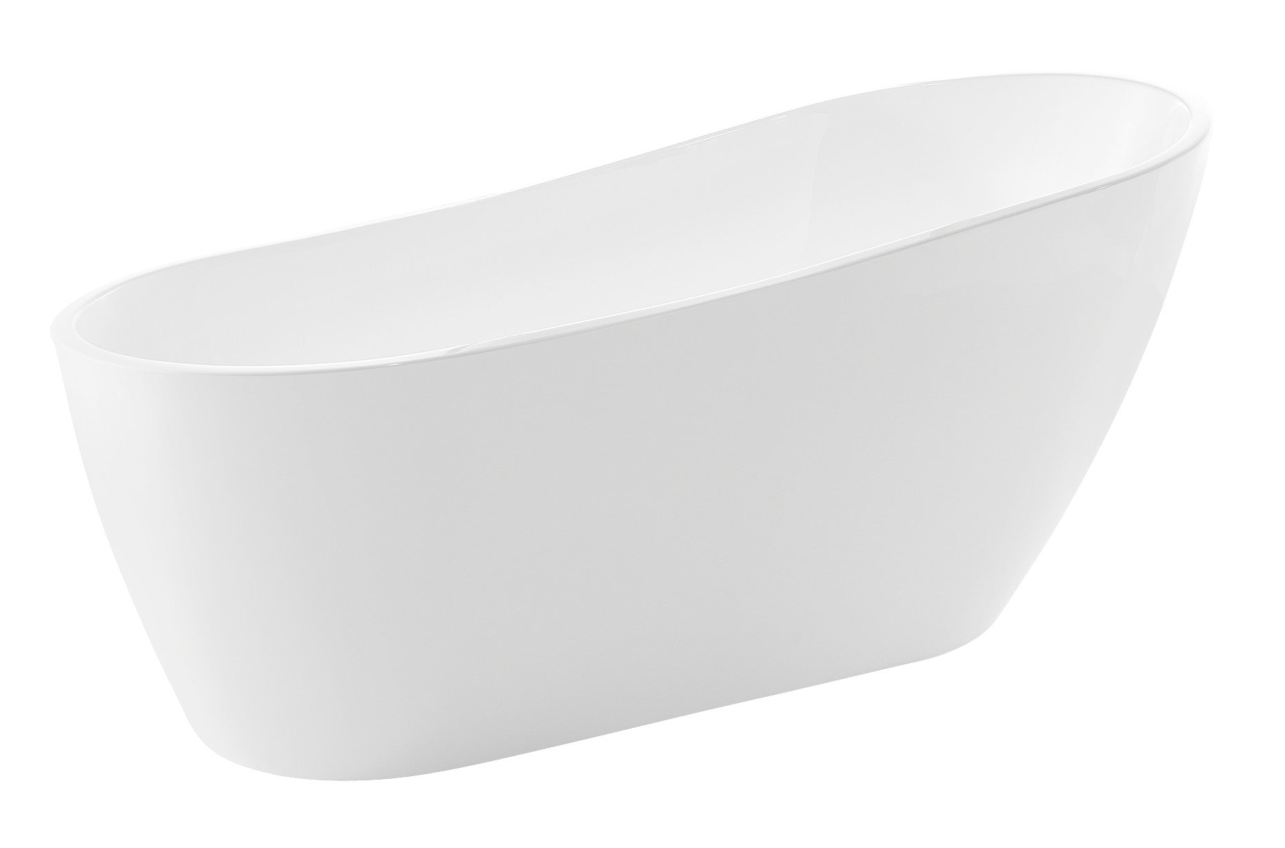ANZZI  Trend Series 5.58 ft. Freestanding Bathtub ANZZI