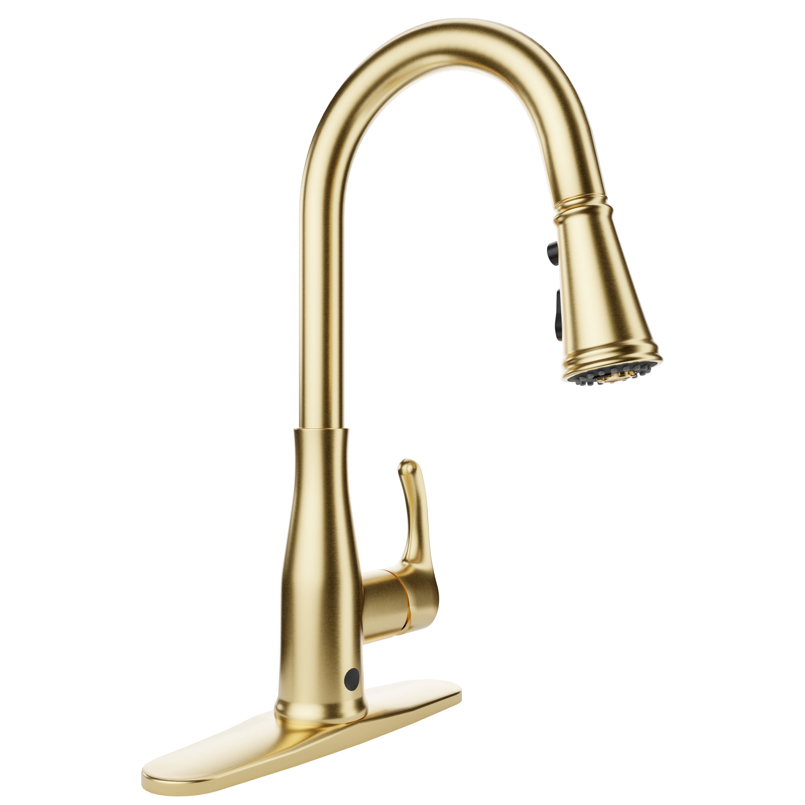 ANZZI  Sifo Hands Free Touchless 1-Handle Pull-Down Sprayer Kitchen Faucet with Motion Sense and Fan Sprayer ANZZI