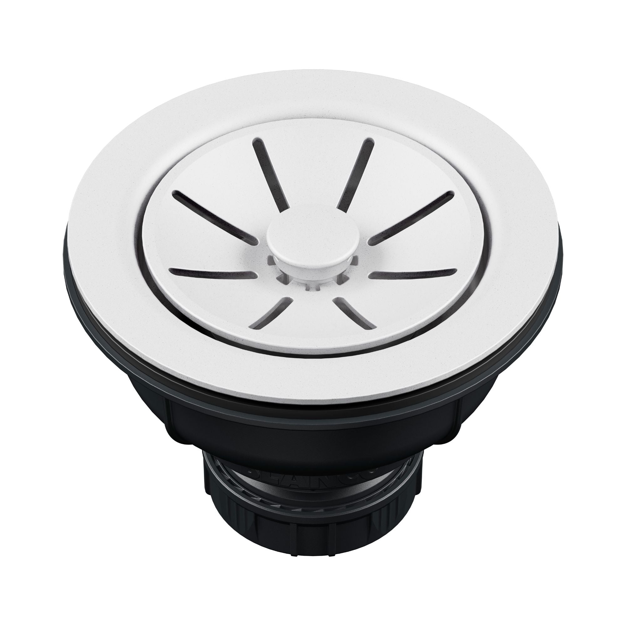 Blanco Essential Silgranit Color-Matched 3.5" Basket Strainer with Turn-to-Close Design BLANCO