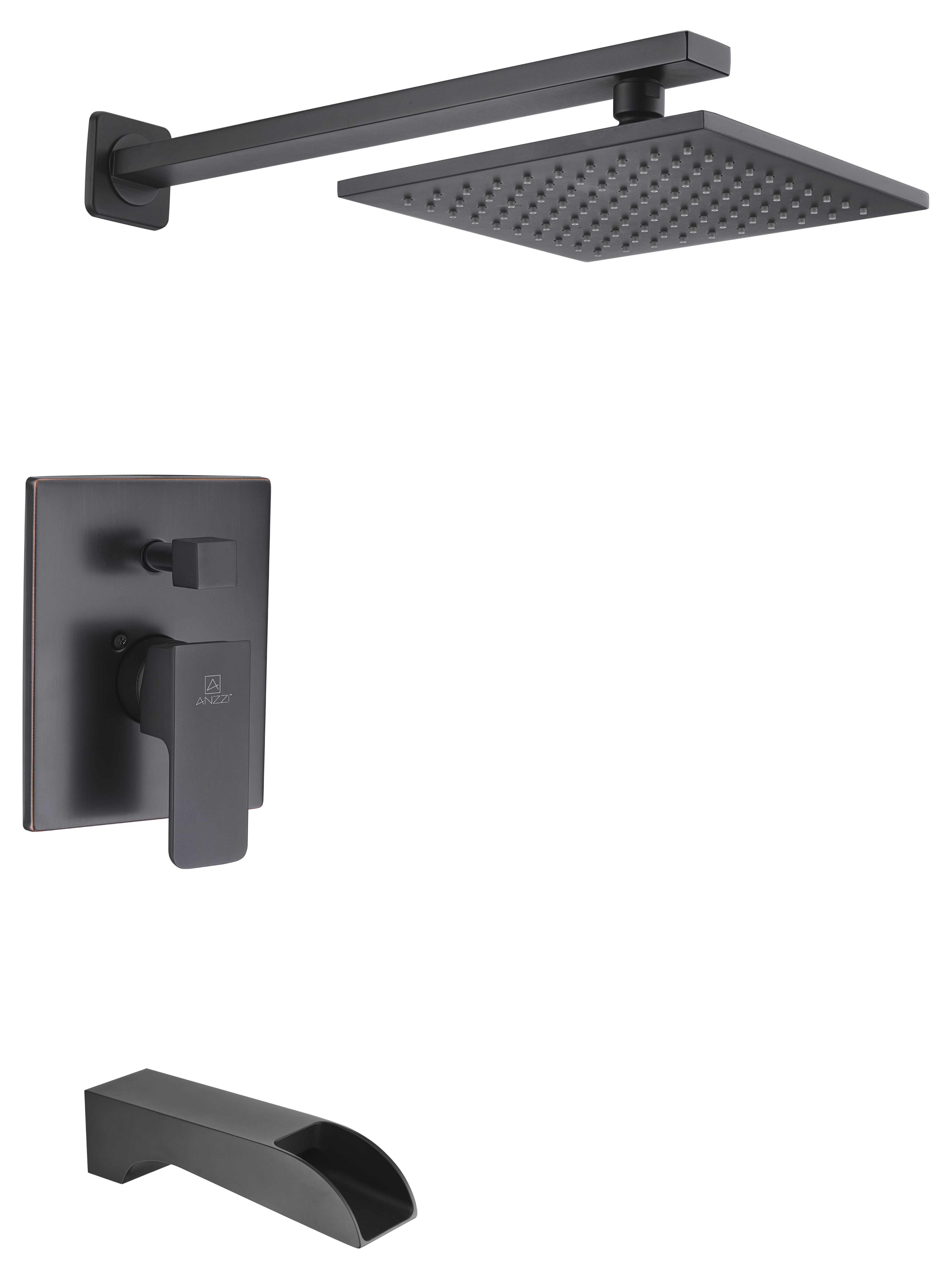 ANZZI  Mezzo Series 1-Handle 1-Spray Tub and Shower Faucet ANZZI