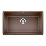 Blanco Precis SILGRANIT 30" Single Bowl Undermount Kitchen Sink Blanco