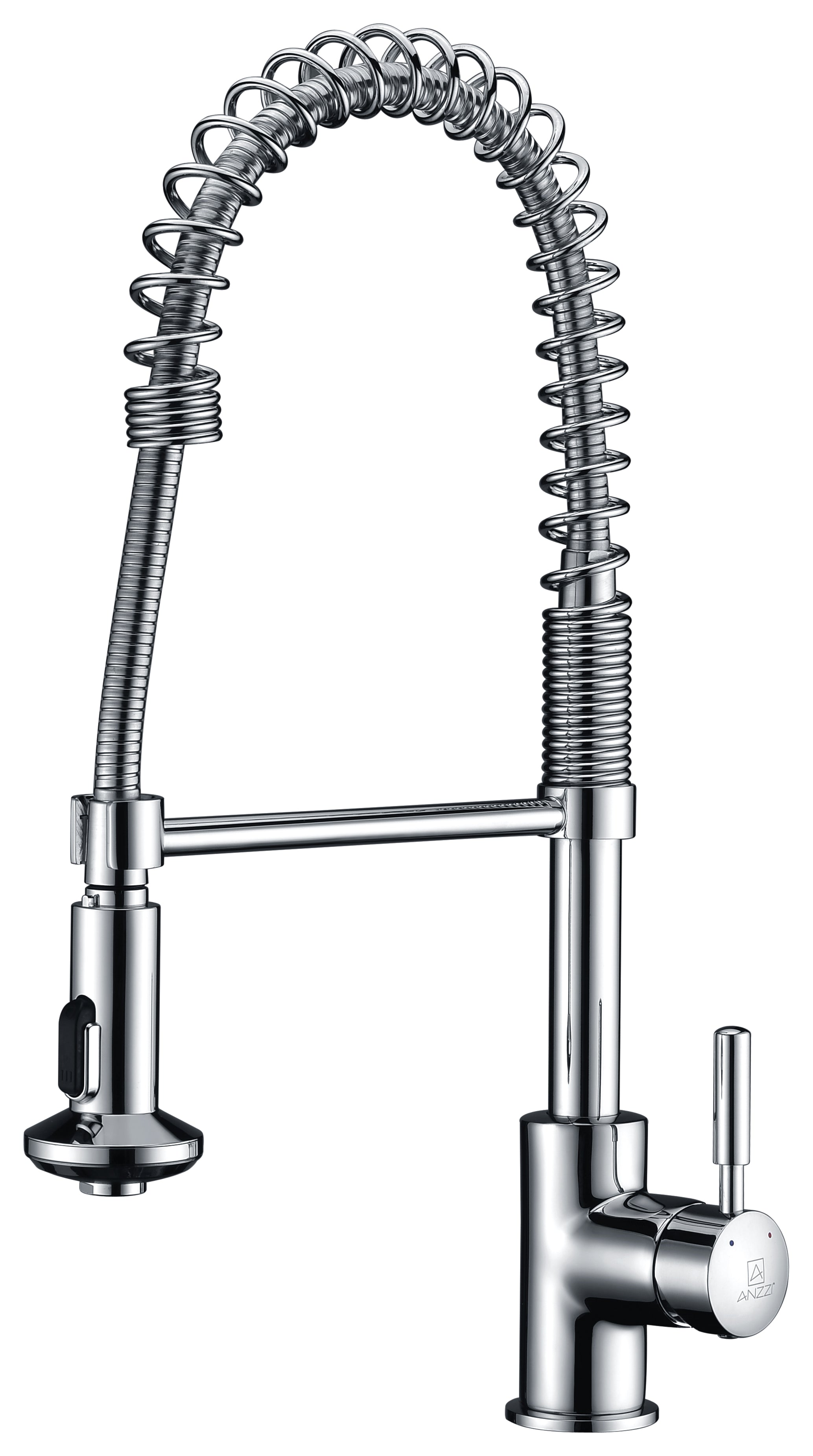 ANZZI  Eclipse Single Handle Pull-Down Sprayer Kitchen Faucet ANZZI
