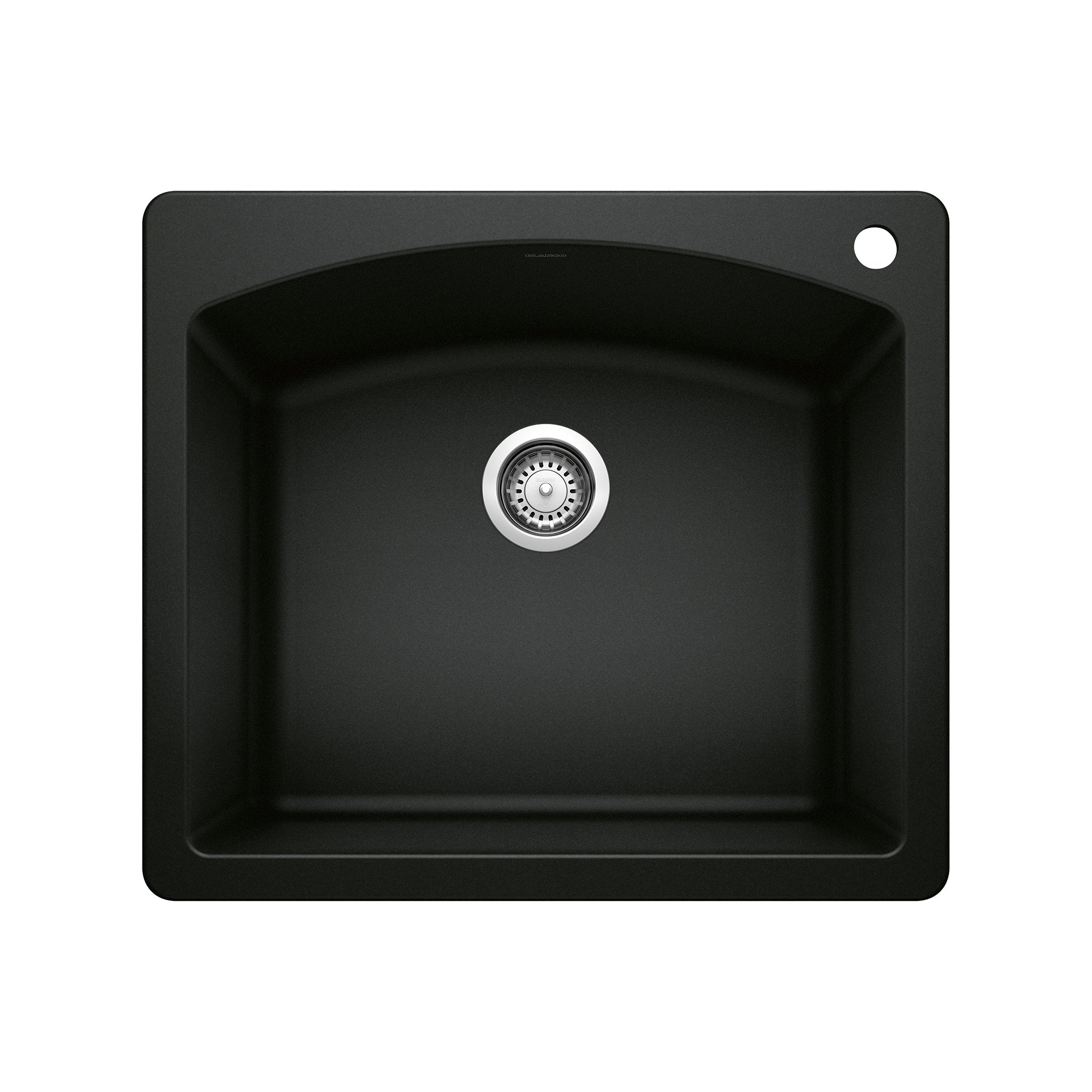 Blanco Diamond SILGRANIT 25" Single Bowl Dual Mount Kitchen Sink BLANCO