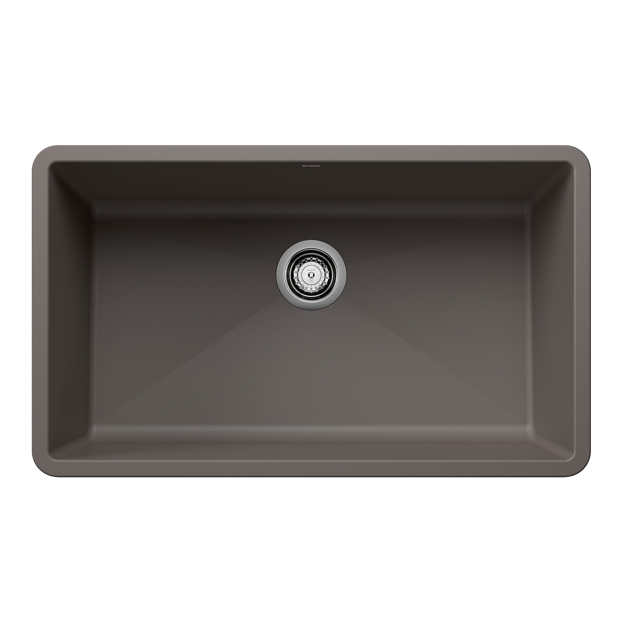 Blanco Precis SILGRANIT 32" Super Single Undermount Kitchen Sink BLANCO