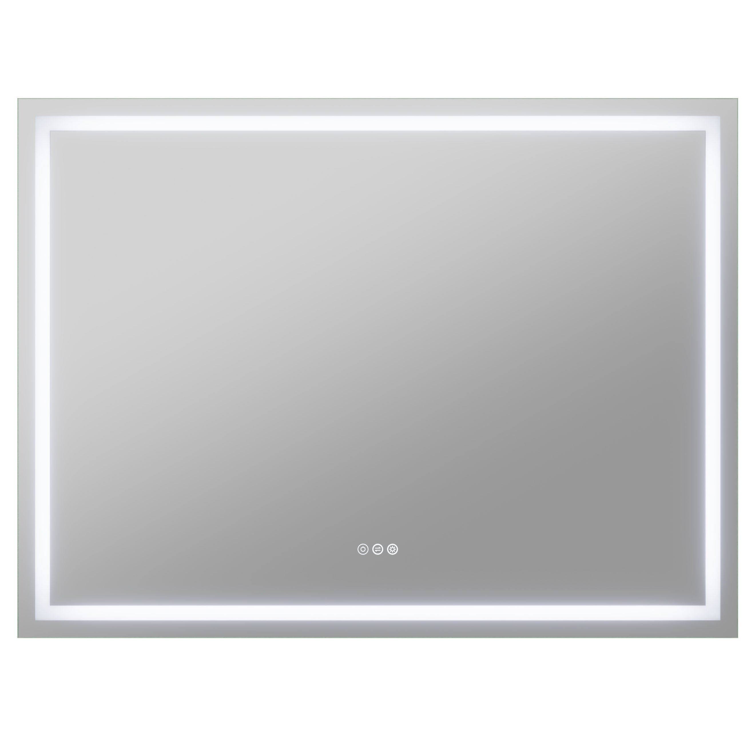 ANZZI 36-in. x 48-in. Frameless LED Front/Back Light Bathroom Mirror w/Defogger ANZZI