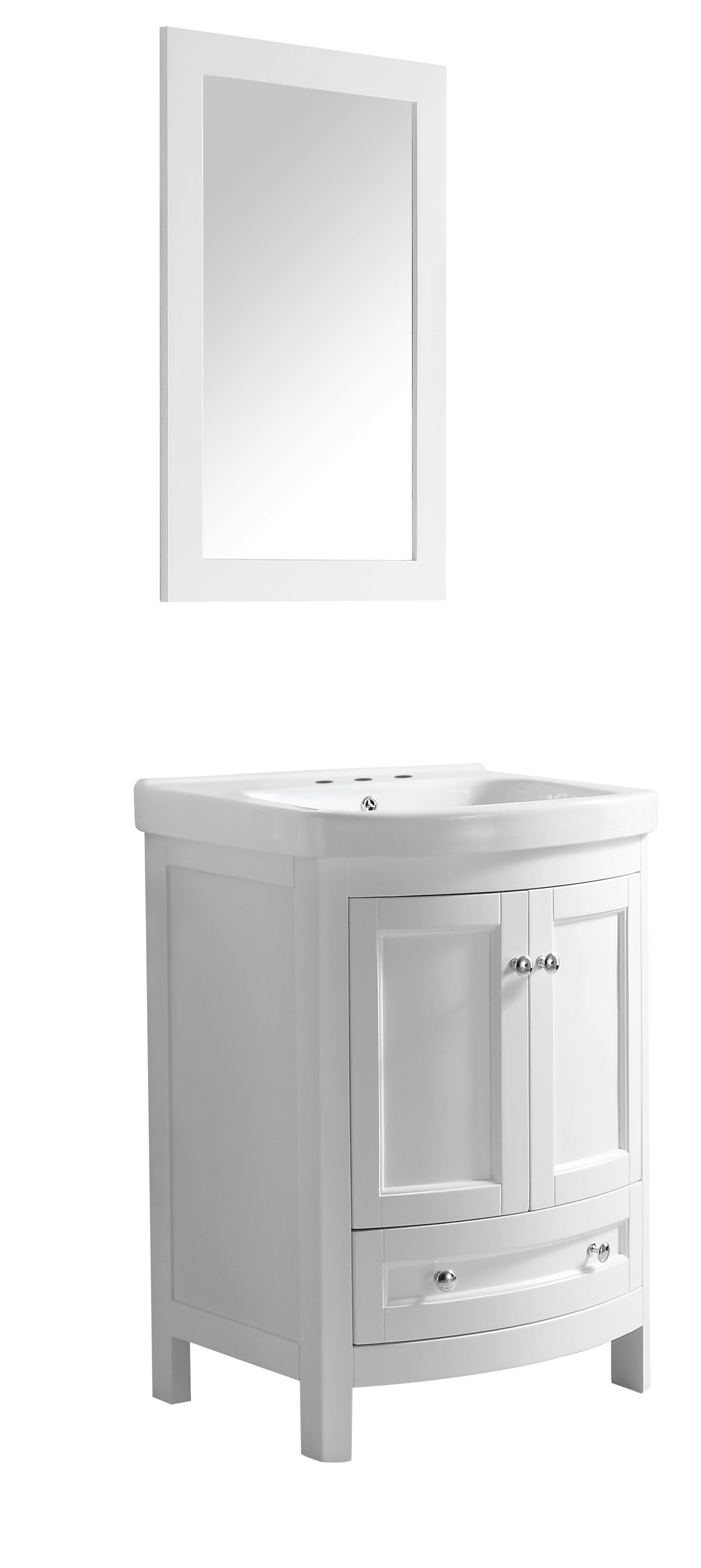 ANZZI  Montresor 24 in. W x 34 in. H Bathroom Vanity Set ANZZI