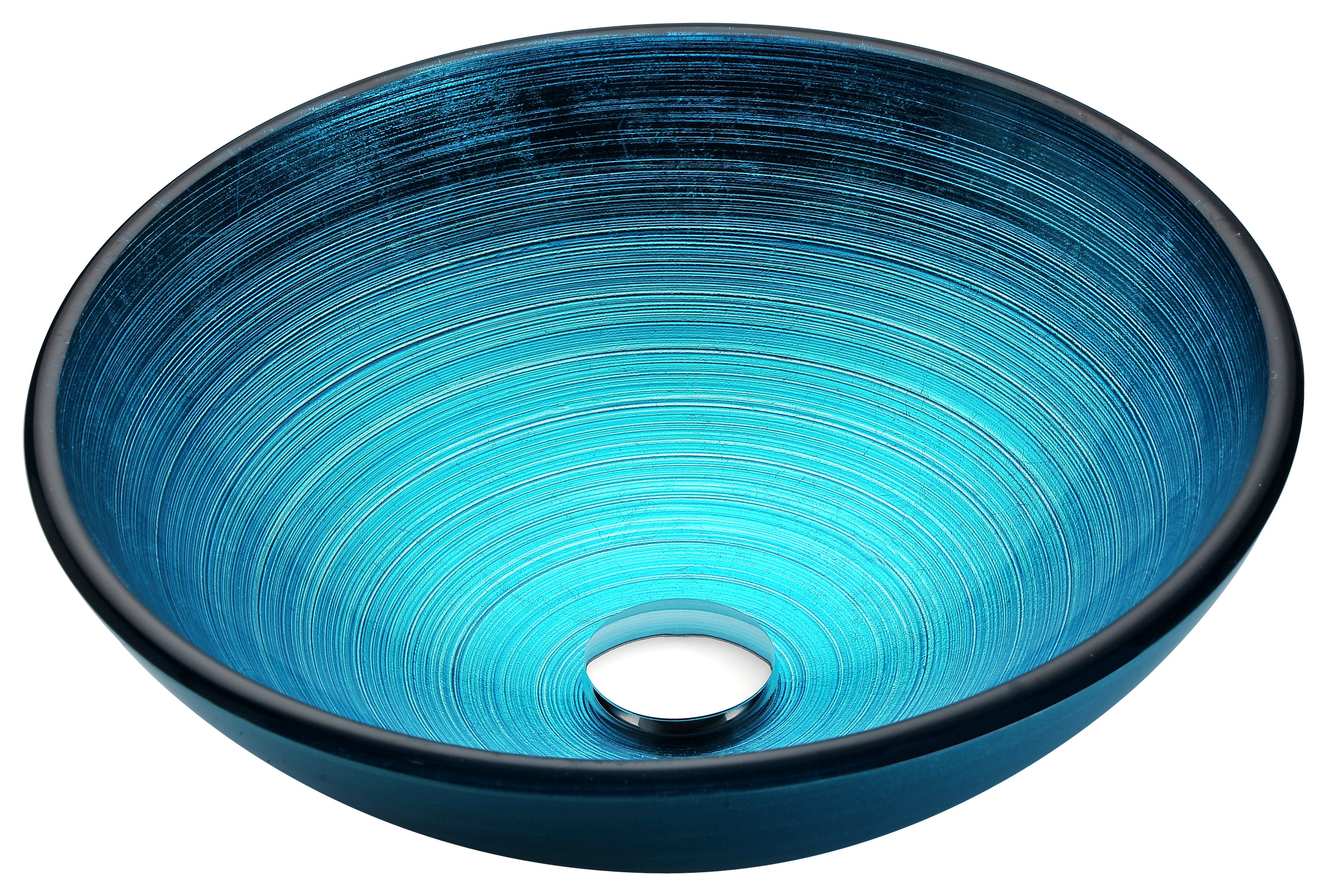 ANZZI  Taba Series Deco-Glass Vessel Sink ANZZI