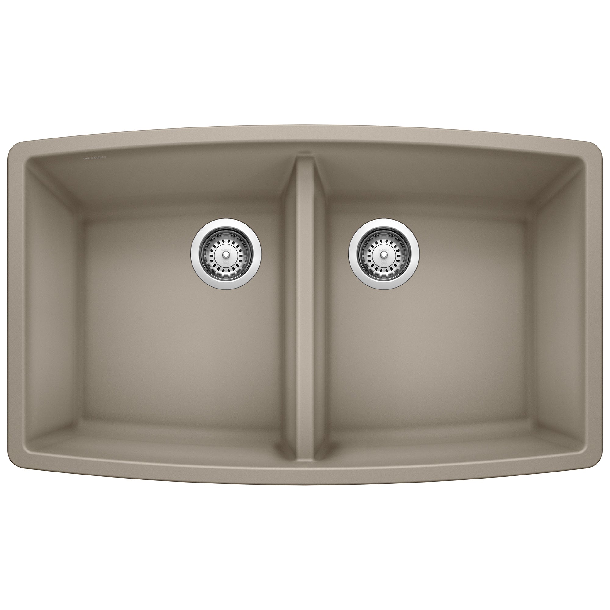 Blanco Performa SILGRANIT 33" 50/50 Double Bowl Undermount Kitchen Sink BLANCO