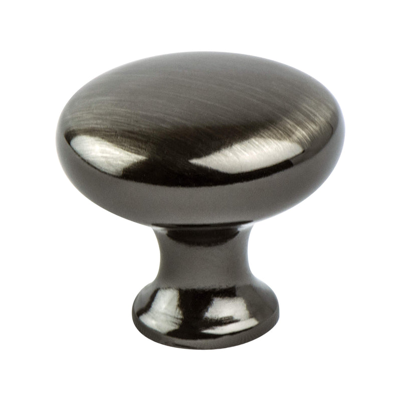 Berenson Advantage Plus Two Black Nickel Round Knob Berenson