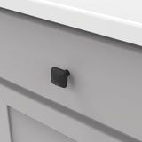 Hickory Hardware Mountain Lodge Knob 1-1/4 Inch Square Hickory Hardware
