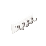 Hickory Hardware Key Hook Rails 4 Key Hook Rail 8 Inch Long Hickory Hardware