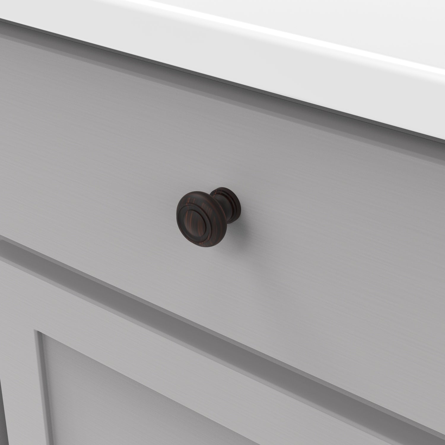 Hickory Hardware Cottage Knob 1-1/4 Inch Diameter Hickory Hardware