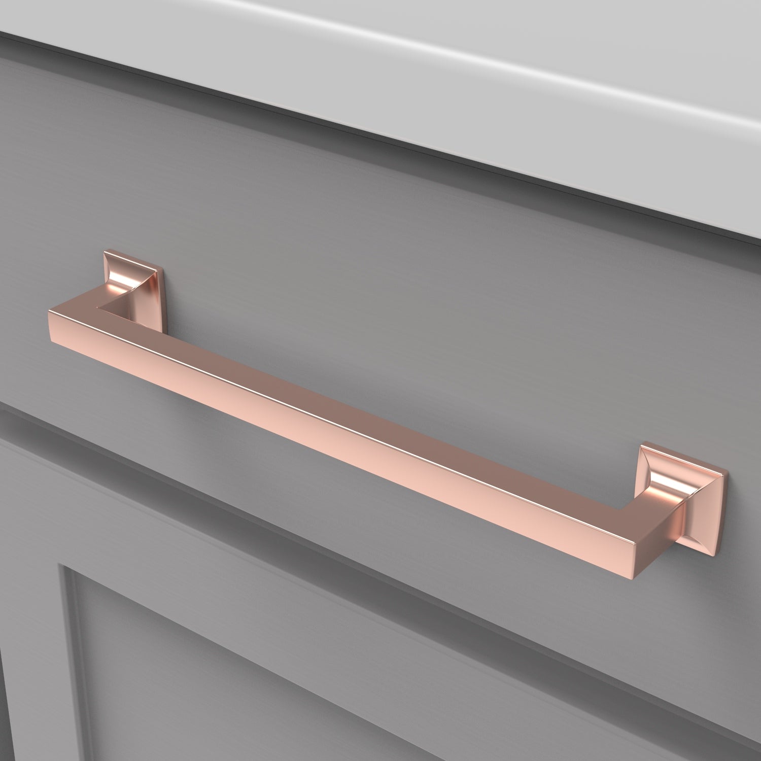 Hickory Hardware Studio Pull 8-13/16 Inch (224mm) Center to Center Hickory Hardware