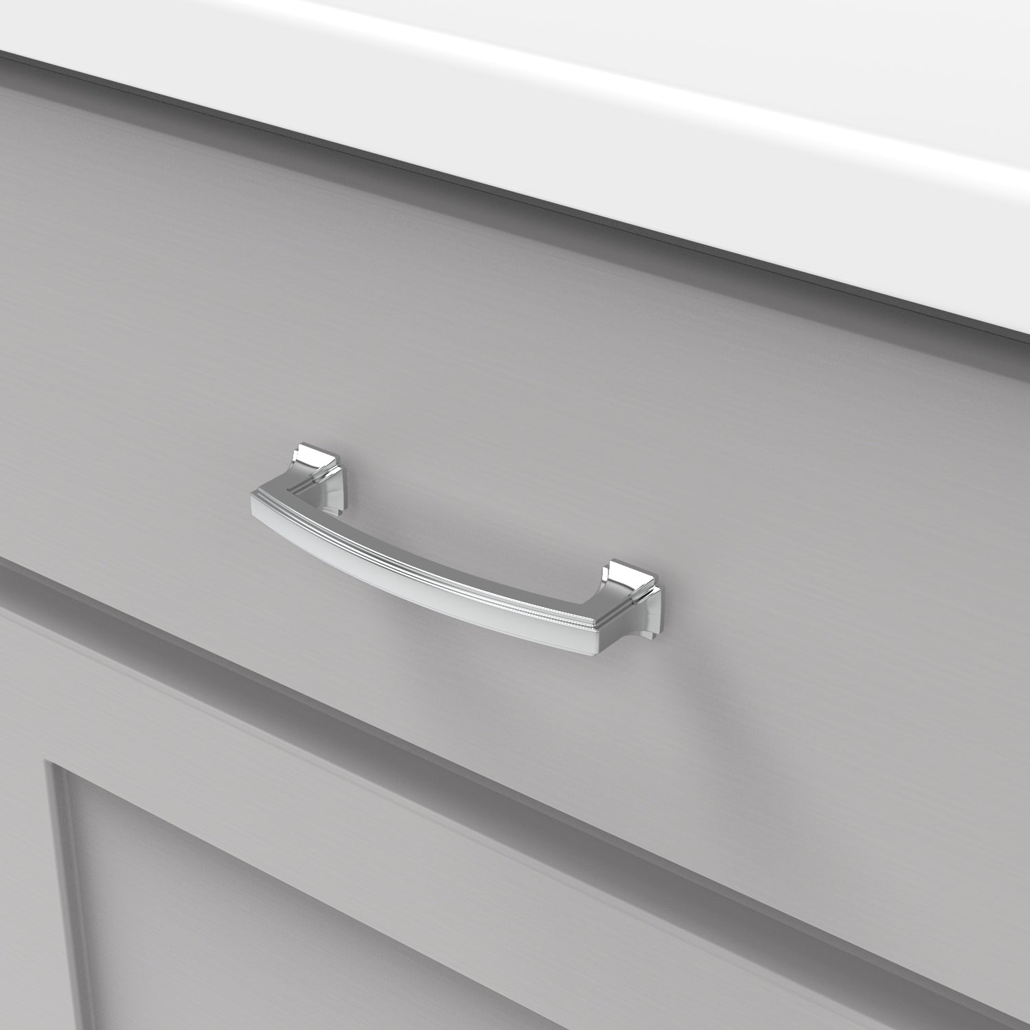 Hickory Hardware Bridges Pull 3-3/4 Inch (96mm) Center to Center Hickory Hardware