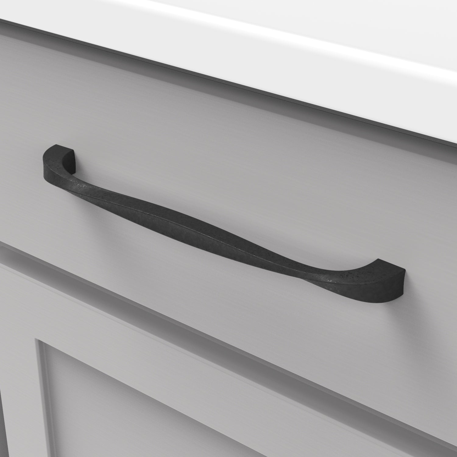 Hickory Hardware Twist Pull 8-13/16 Inch (224mm) Center to Center Hickory Hardware