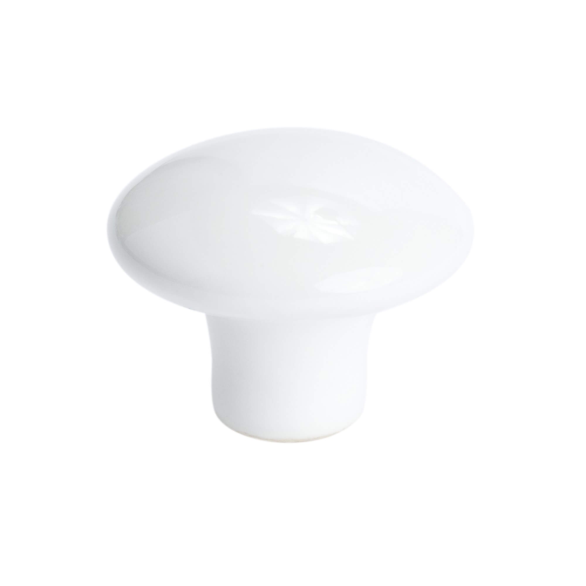 Berenson Concord White Ceramic Knob Berenson