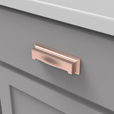 Hickory Hardware Studio Cup Pull 3 Inch & 3-3/4 Inch (96mm) Center to Center Hickory Hardware