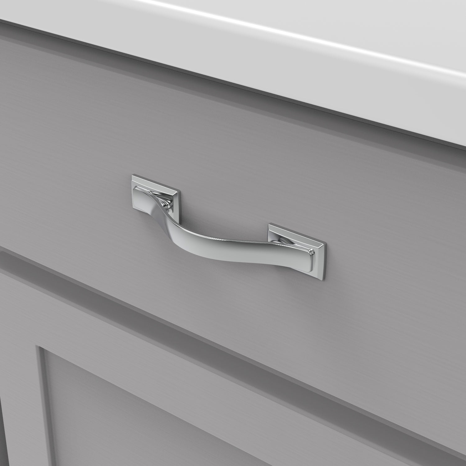 Hickory Hardware Dover Pull 3 Inch Center to Center Hickory Hardware
