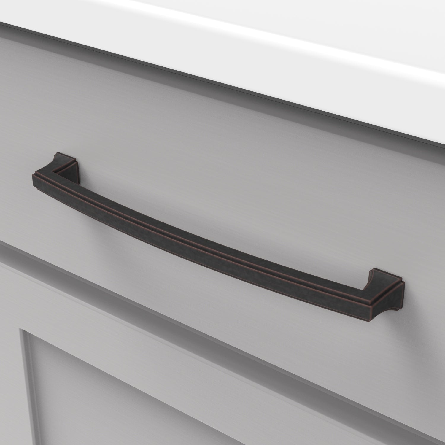 Hickory Hardware Bridges Pull 8-13/16 Inch (224mm) Center to Center Hickory Hardware