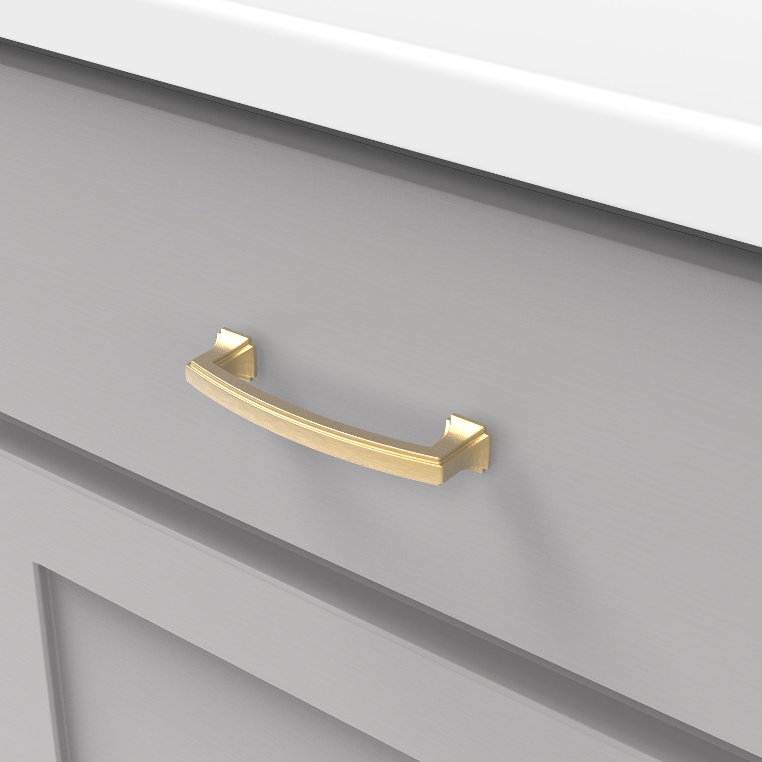 Hickory Hardware Bridges Pull 3-3/4 Inch (96mm) Center to Center Hickory Hardware