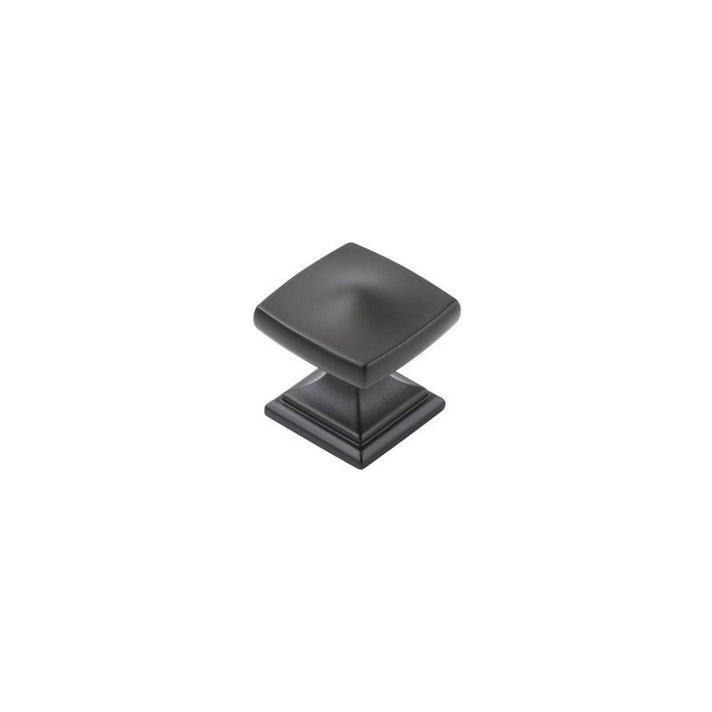 Hickory Hardware Dover Knob 1-1/4 Inch Square Hickory Hardware