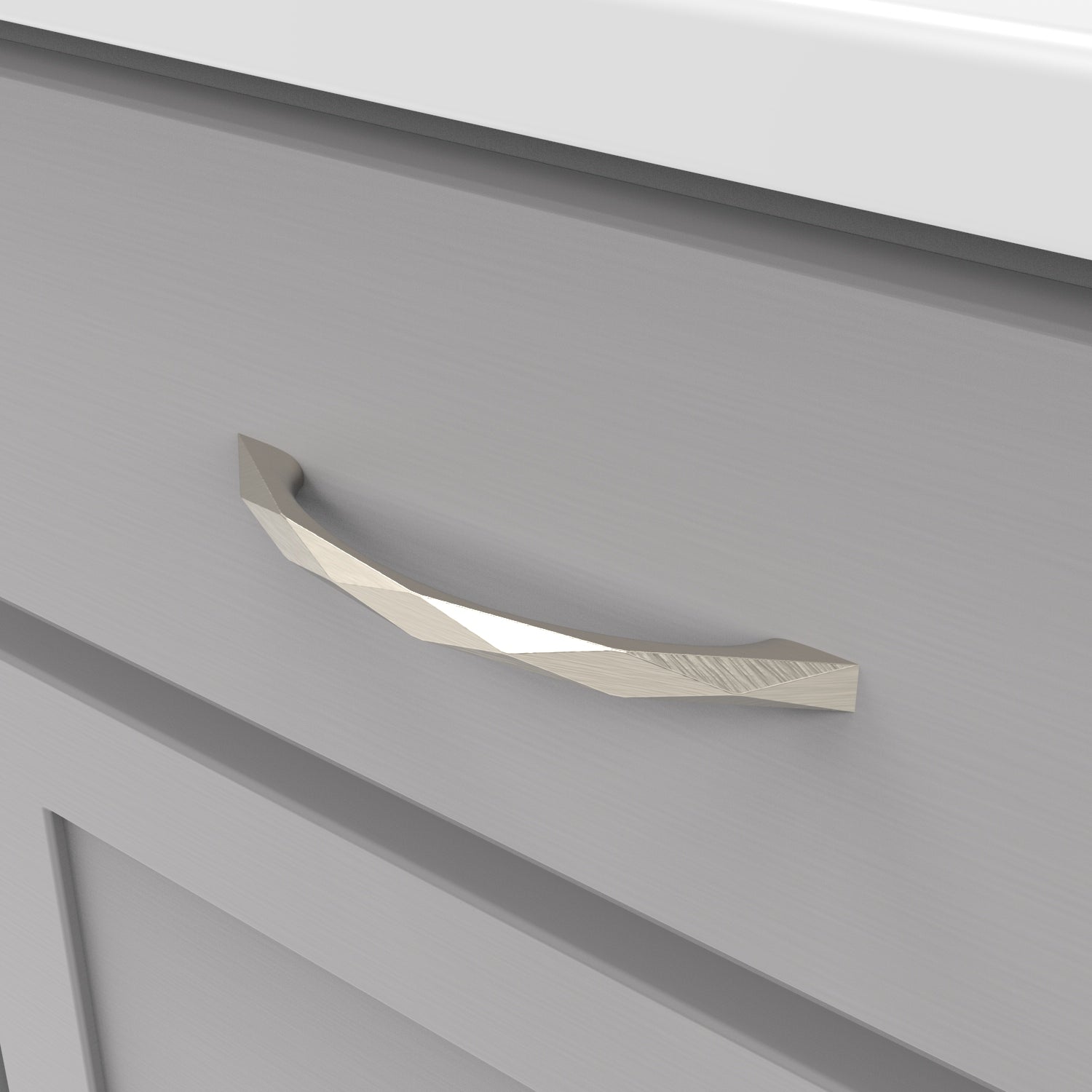 Hickory Hardware Karat Pull 5-1/16 Inch (128mm) Center to Center Hickory Hardware