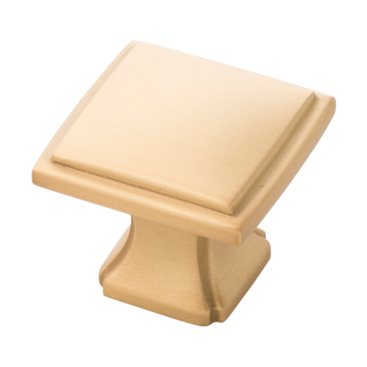 Hickory Hardware Bridges Knob 1-1/4 Inch Square Hickory Hardware