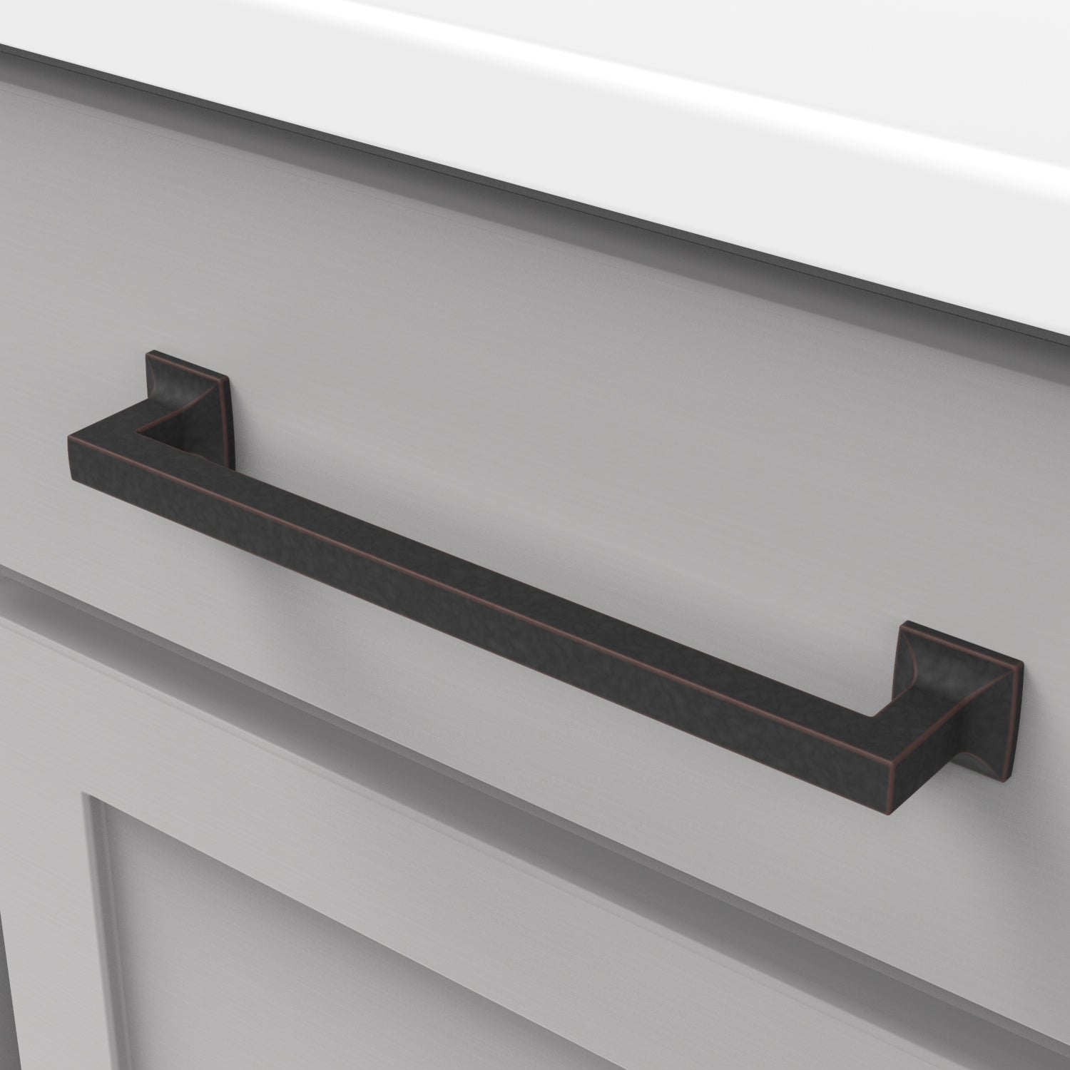 Hickory Hardware Studio Pull 8-13/16 Inch (224mm) Center to Center Hickory Hardware