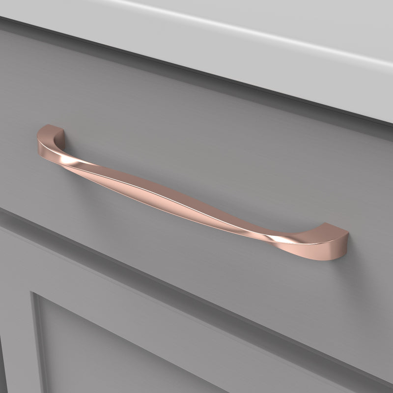 Hickory Hardware Twist Pull 8-13/16 Inch (224mm) Center to Center Hickory Hardware