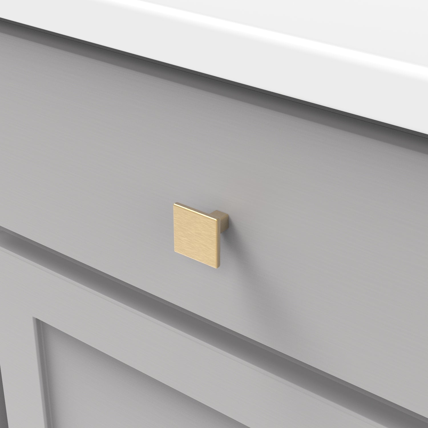 Hickory Hardware Skylight Knob 1-1/4 Inch Square Hickory Hardware
