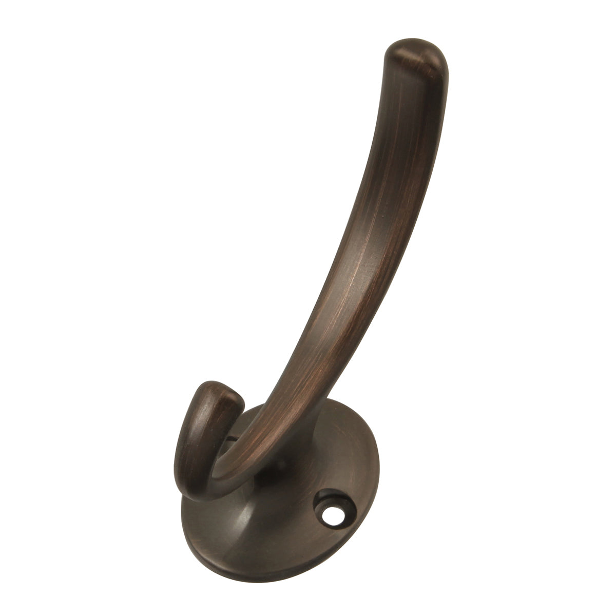 Hickory Hardware Luna Coat Hook Double 7/8 Inch Center to Center Hickory Hardware