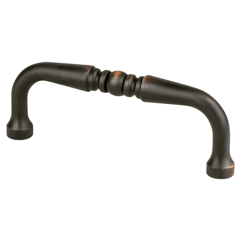 Berenson Vibrato 3 inch CC Verona Bronze Spindle Pull Berenson