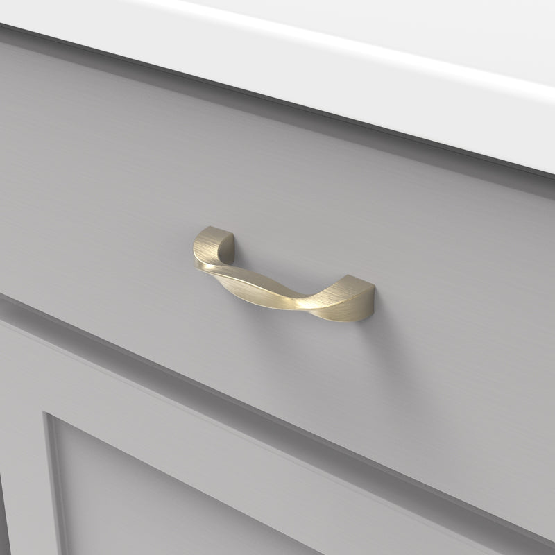Hickory Hardware Twist Pull 3 Inch Center to Center Hickory Hardware