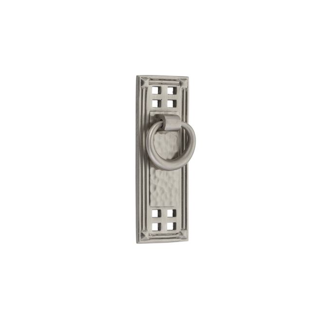 Emtek Hammered Vert Ring Cabinet Pull 1-1/4" X 3-1/2" Emtek