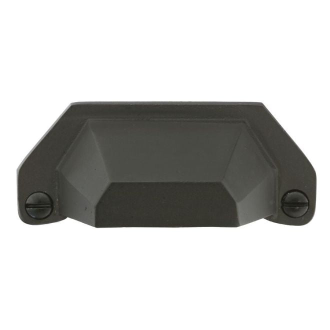 Emtek Bronze Bin Cabinet Pull 4" Center To Center Emtek