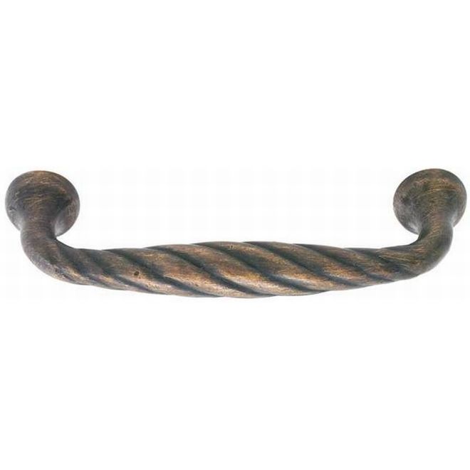 Emtek Tuscany Twist Cabinet Pull 3" Center To Center Emtek